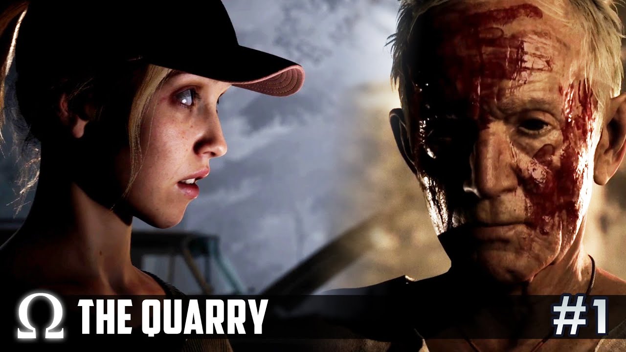 THE QUARRY Part 1 Gameplay Walkthrough - Prologue & Chapter 1 (Interactive Horror)