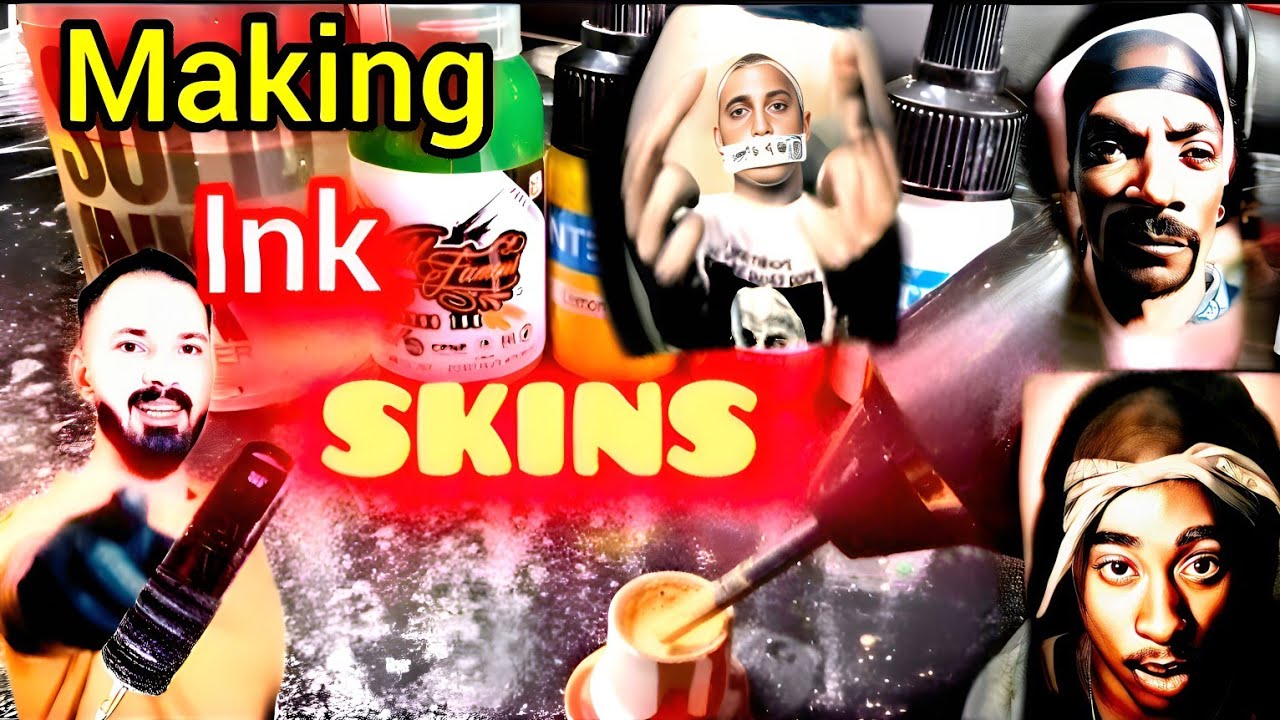 How to Make SKIN TONE Tattoo Ink  | Tattoo Ink Mixing Tutorial