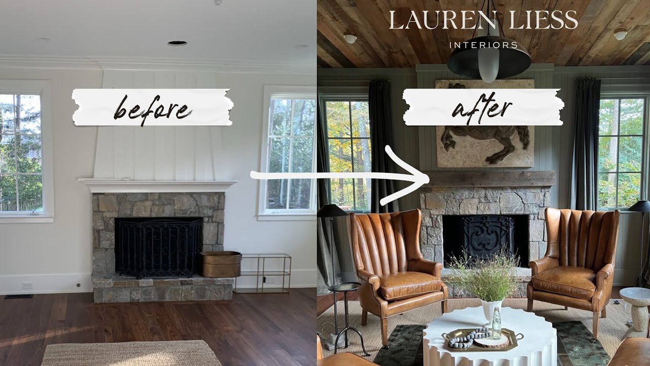 Before & After - The 4 Chair Room Reveal | Inside Lauren Liess' Cozy, Nature-Inspired Interiors