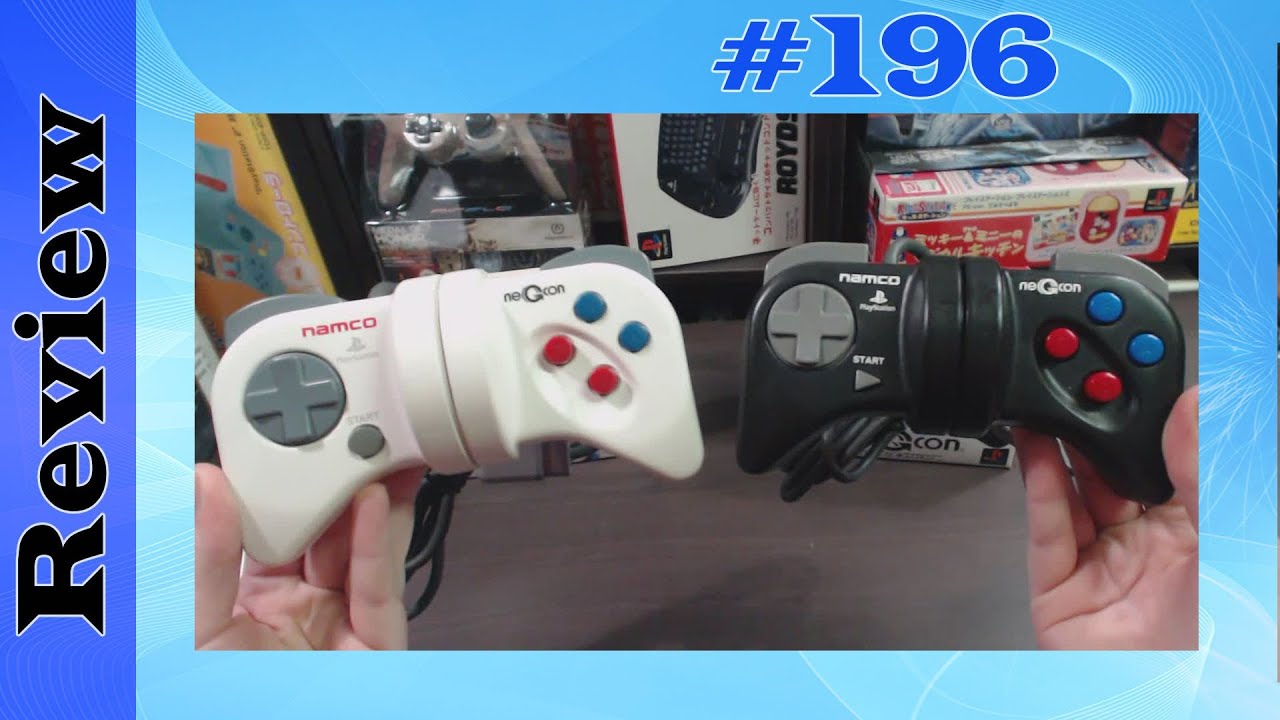 Namco NeGcon Racing Controller - White & Black Versions (PlayStation) Review