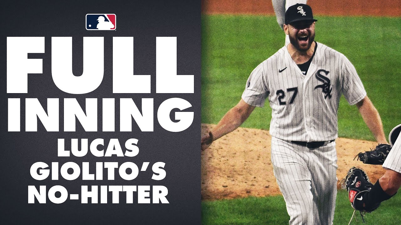 Full 9th Inning of Lucas Giolito's NO-HITTER!