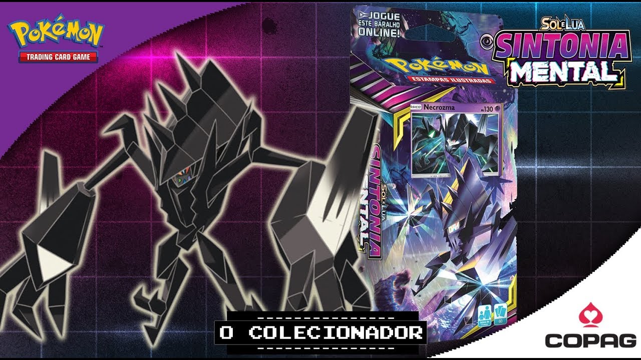 #UNBOXING DECK NECROZMA - Sintonia Mental - POKEMON TCG - #COPAG