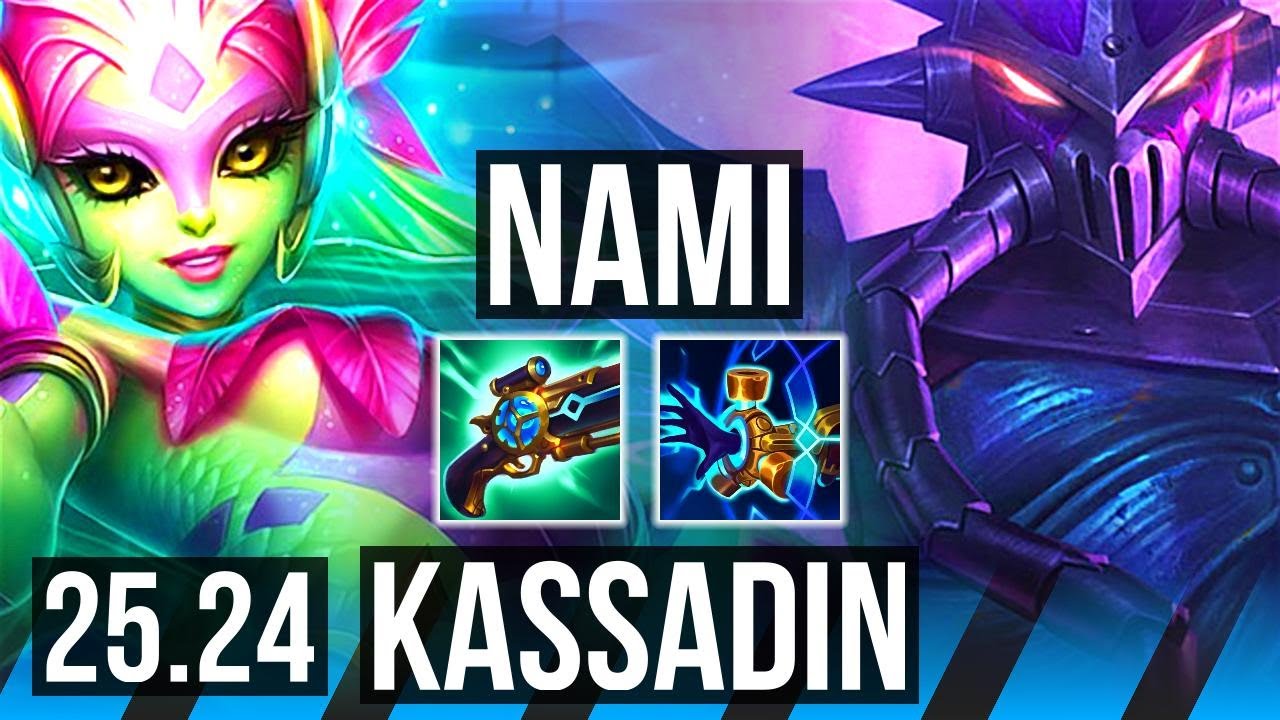 NAMI vs KASSADIN (MID) | 4/0/13, 15K damage | BR Challenger | 25.24