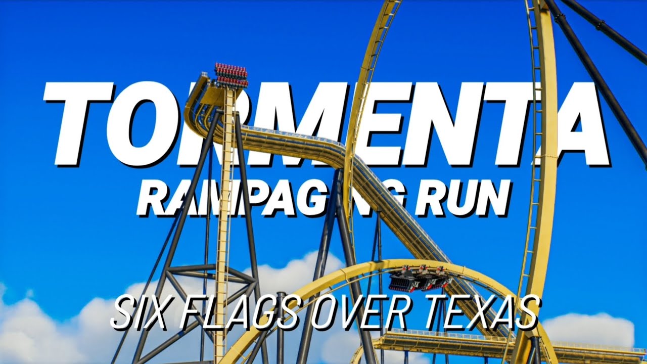 Planet Coaster 2 | Tormenta Rampaging Run | Six Flags Over Texas
