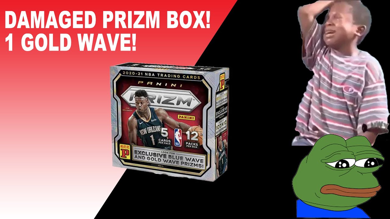 NBA box rip - *damaged* 2021 Panini Prizm Tmall Asia Exclusive