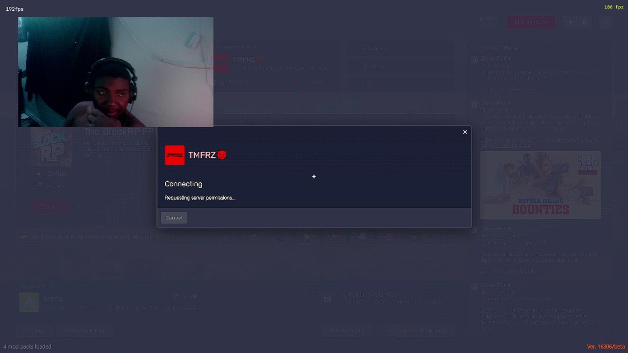 Fivem sleep stream wiht Amiri and wntrz