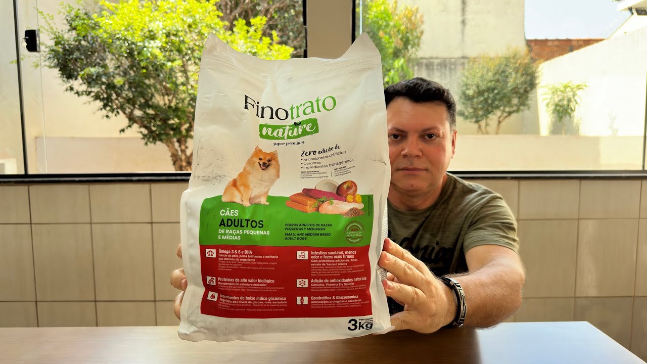Conhecendo a ração fino trato nature!!