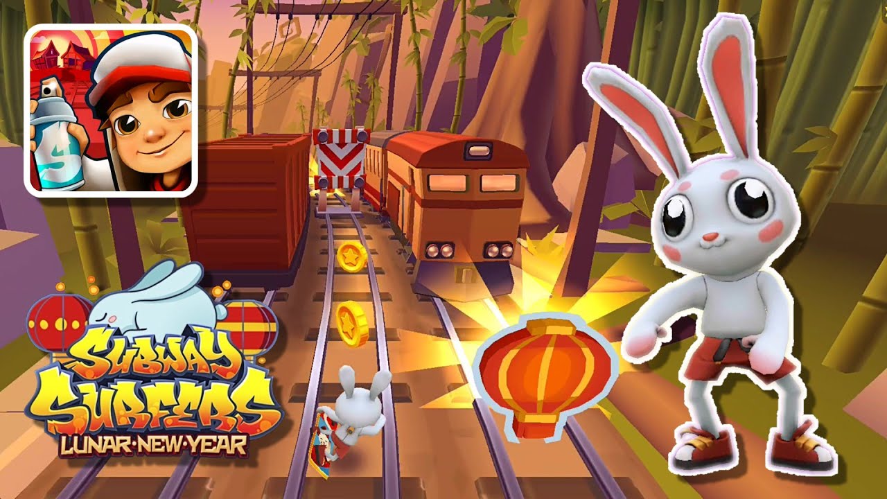 20 Minutes Gameplay Walkthrough Subway Surfers Lunar New Year 2023 George Moonbun Outfit Unlocked