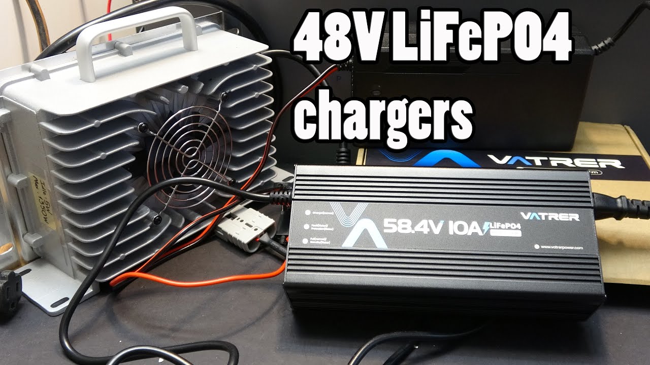 48V LiFePO4 (51.2V) chargers. Don't get scammed!