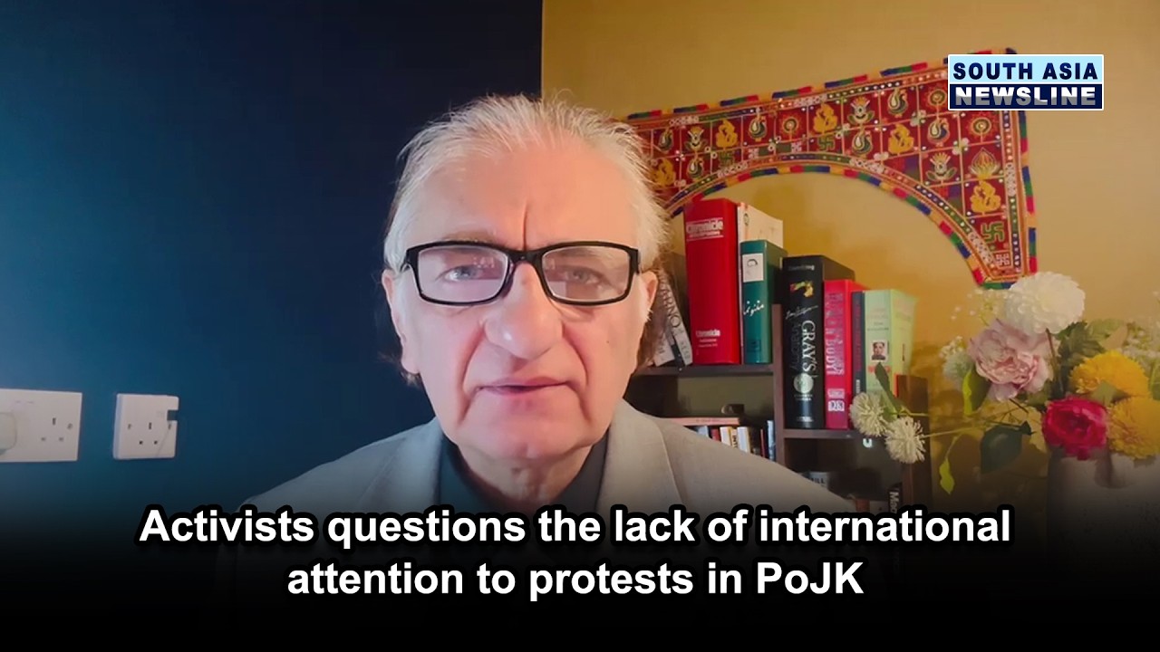 Activists questions the lack of international attention to protests in PoJK