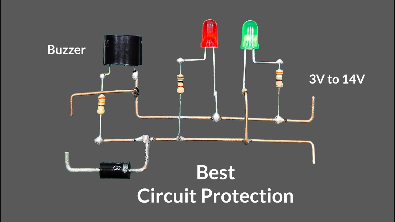 How to Make Circuit Protection | Circuit Polarity Protection | RK Electronics Karachi