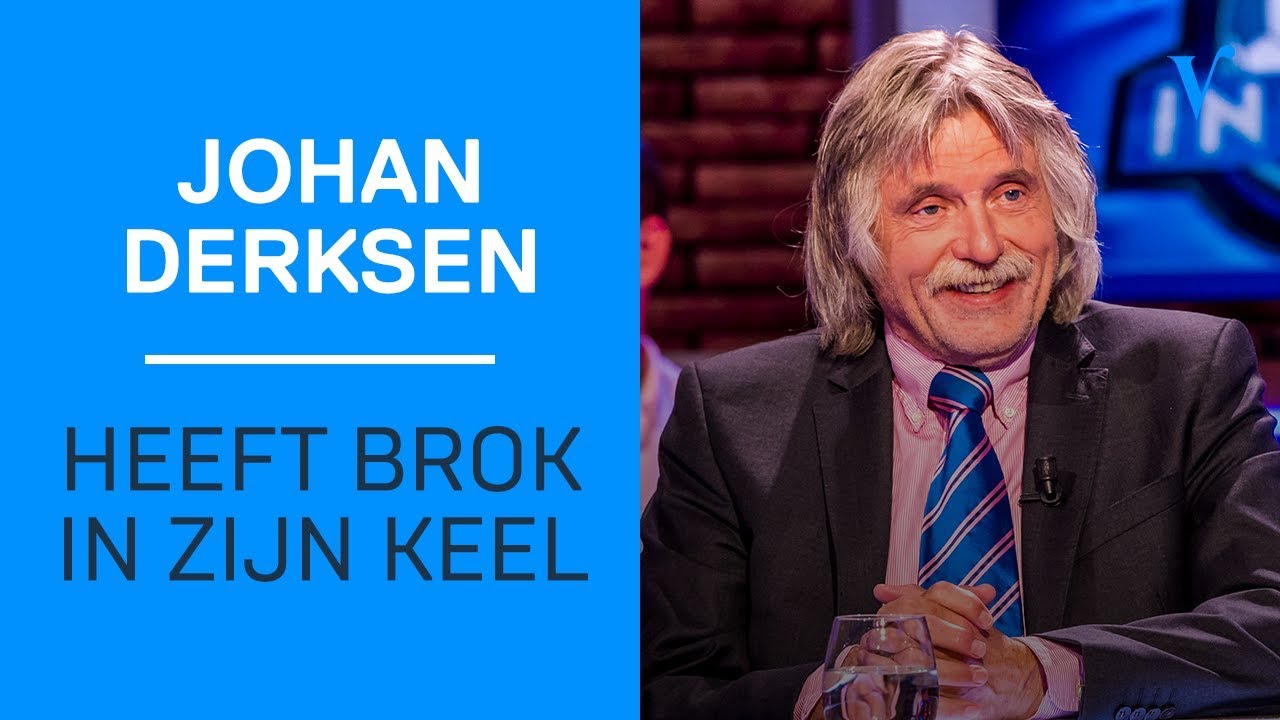 Wim Kieft, Jan Boskamp en andere VI-vrienden feliciteren Johan Derksen | Veronica Inside