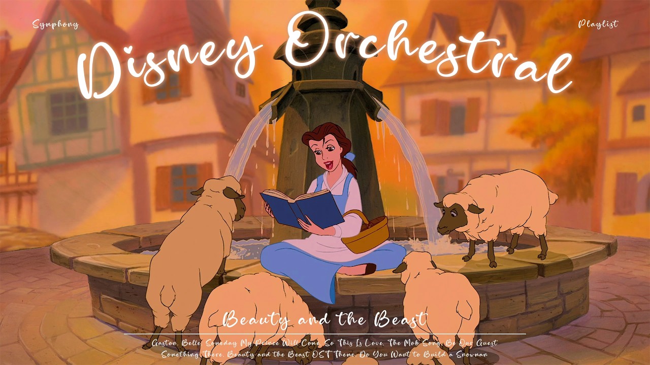 🌸 a peaceful disney village morning 📖 nostalgic orchestral music for dreaming & relax