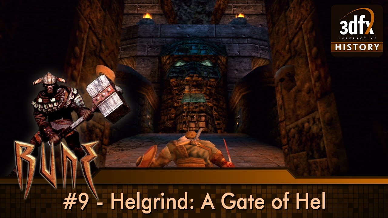 3dfx Voodoo 5 6000 AGP - Rune - #9 - Helgrind: A Gate of Hel [Gameplay]