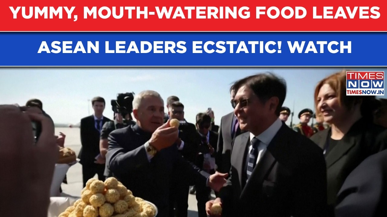 DELICIOUS ASEAN Summit TREATS | Russian Savouries Leave WORLD Leaders In KAZAN ECSTATIC!