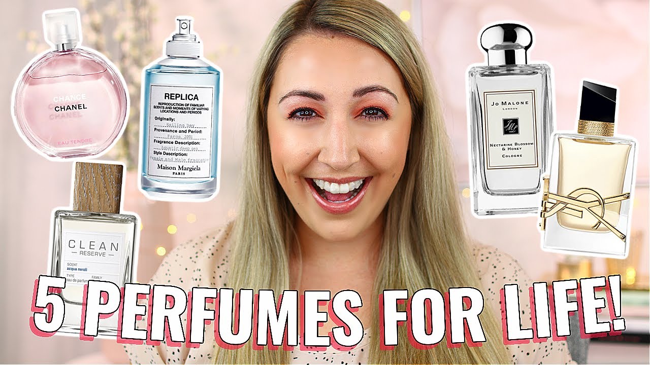 ONLY 5 PERFUMES FOR LIFE!