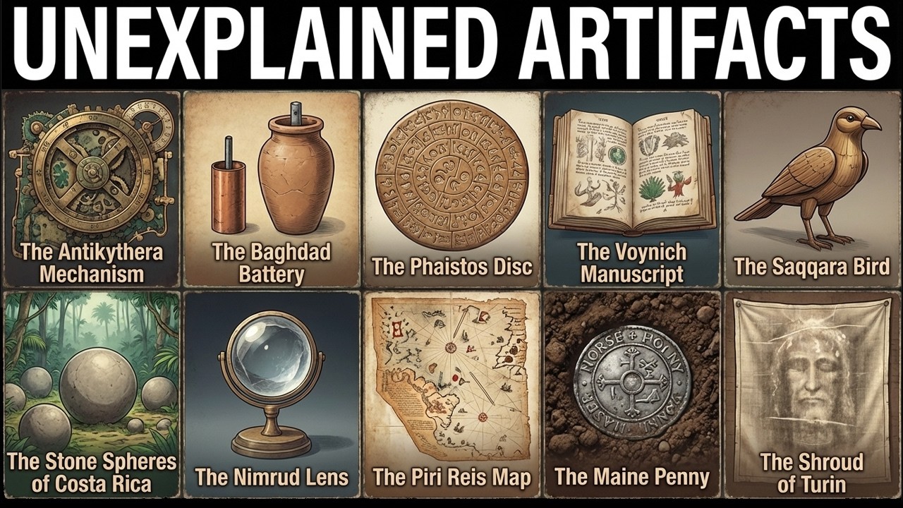 10 Ancient Artifacts No One Can Explain