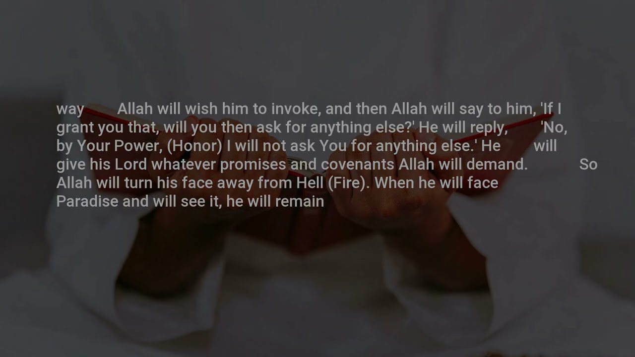 Sahih Bukhari, Hadith: 7437, Oneness, Uniqueness of Allah (Tawheed)