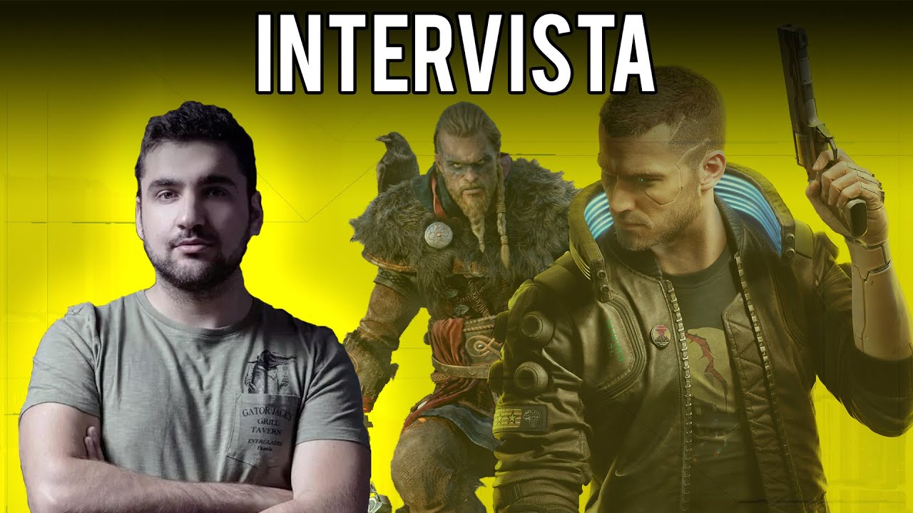 INTERVISTA a FEDERICO VIOLA: voce di V in CYBERPUNK 2077 ed EIVOR in AC: VALHALLA