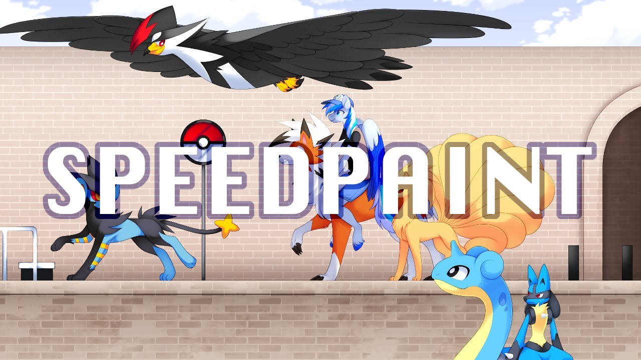 Team Commission - Pokemon Speedpaint