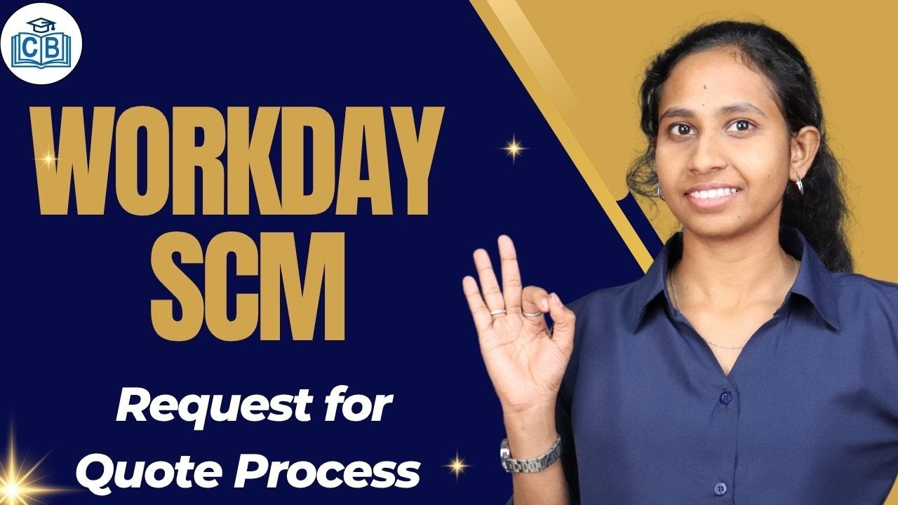 Workday SCM Request for Quote Process | Workday SCM Online Tutorial | Workday SCM | CyberBrainer