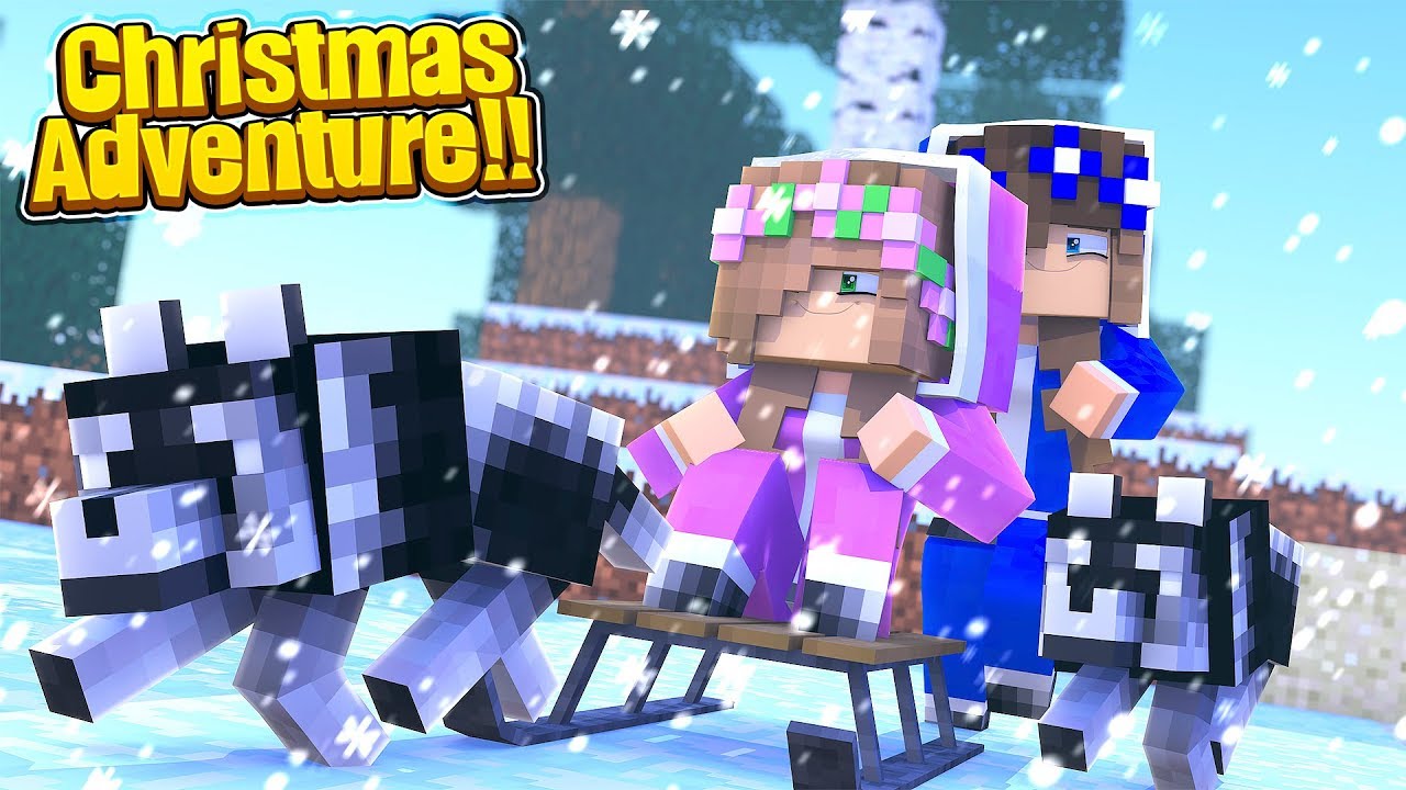 Christmas Adventure #2-RUDOLF GOES MISSING!! w/Little Carly and Little Kelly (Minecraft)/