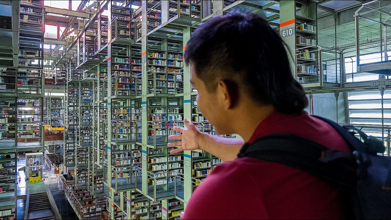 La biblioteca más impresionante de México |Biblioteca Vasconcelos |