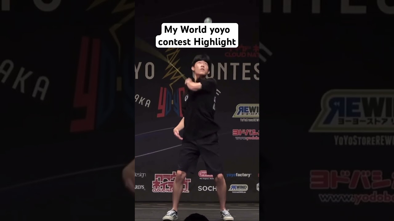 My World yoyo contest Highlight🌐 #yoyo #shorts