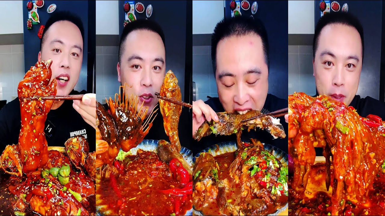#ComeEatFish #BraisedFish #OhMyGodItSmellsSoGood #FoodieDaily #LongVideo AteEverythingInOneTake