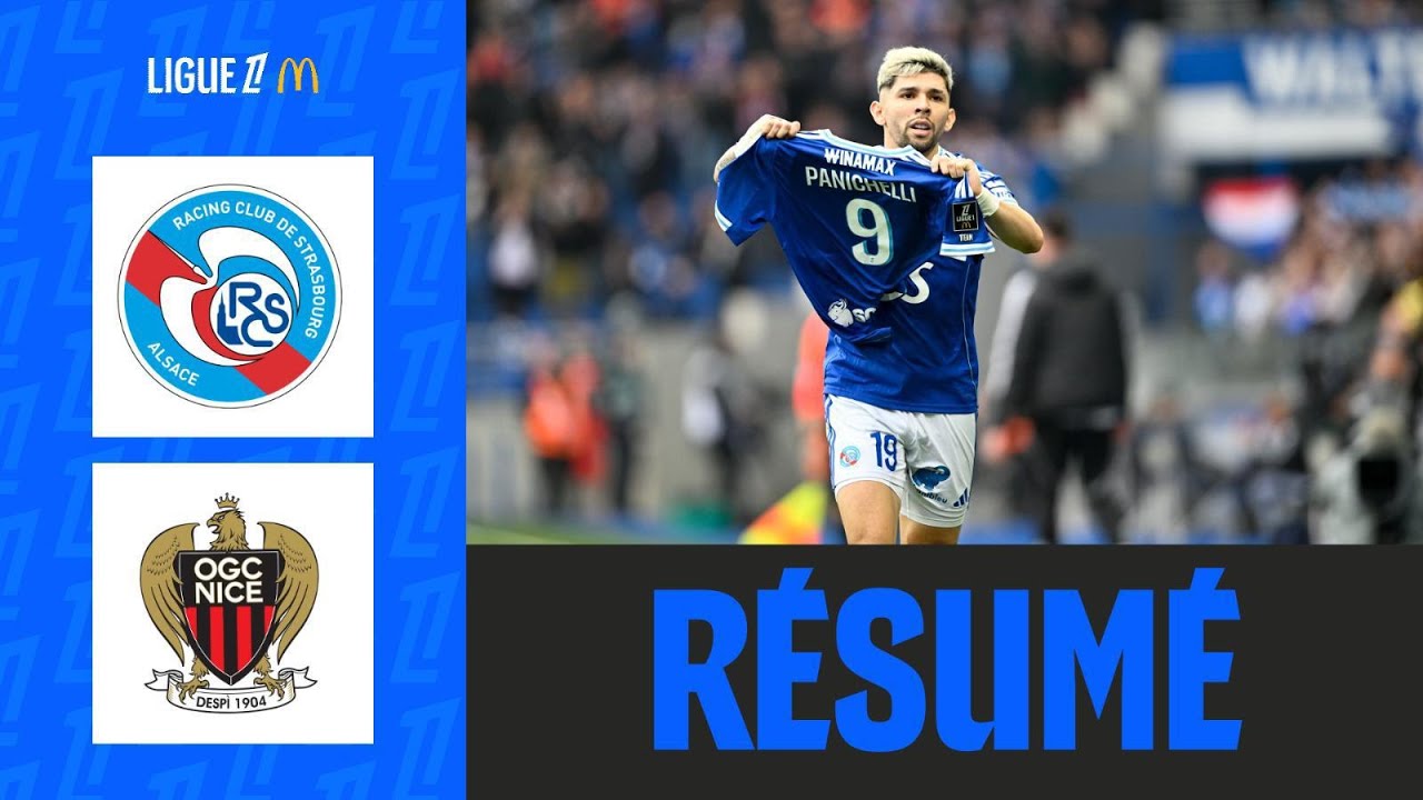 RC STRASBOURG ALSACE - OGC NICE (3-1) | Week 28 - Ligue 1 McDonald's 25/26