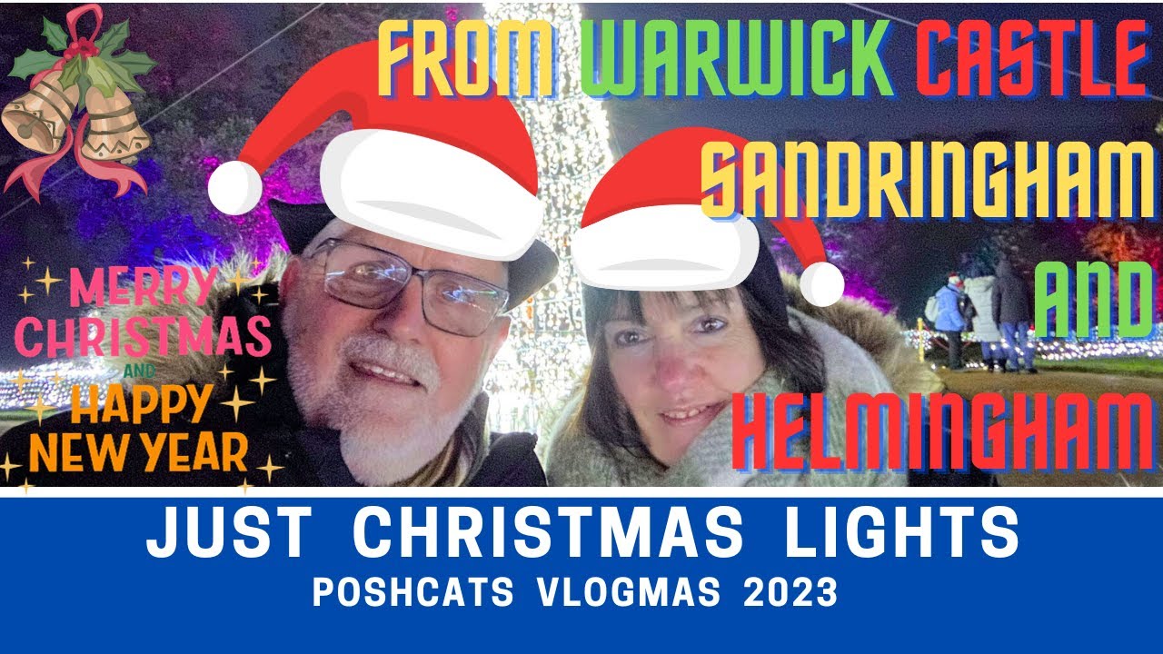MERRY CHRISTMAS from POSHCATS | Just Christmas Lights | Vlog 617