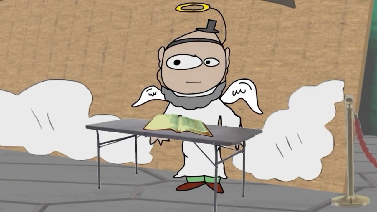 Lance makes it to Heaven - Lance Vibratto: Astronaut Attorney