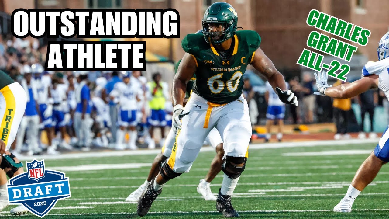 Film Breakdown: Charles Grant is a DOMINANT Outside Zone Blocker  2025 NFL Draft Las Vegas Raiders