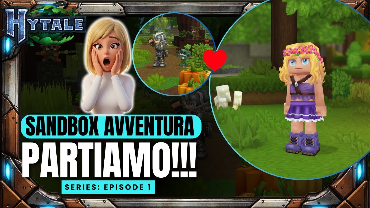 Finalmente su HYTALE! Non potevo crederci... (Gameplay ITA) ep.1