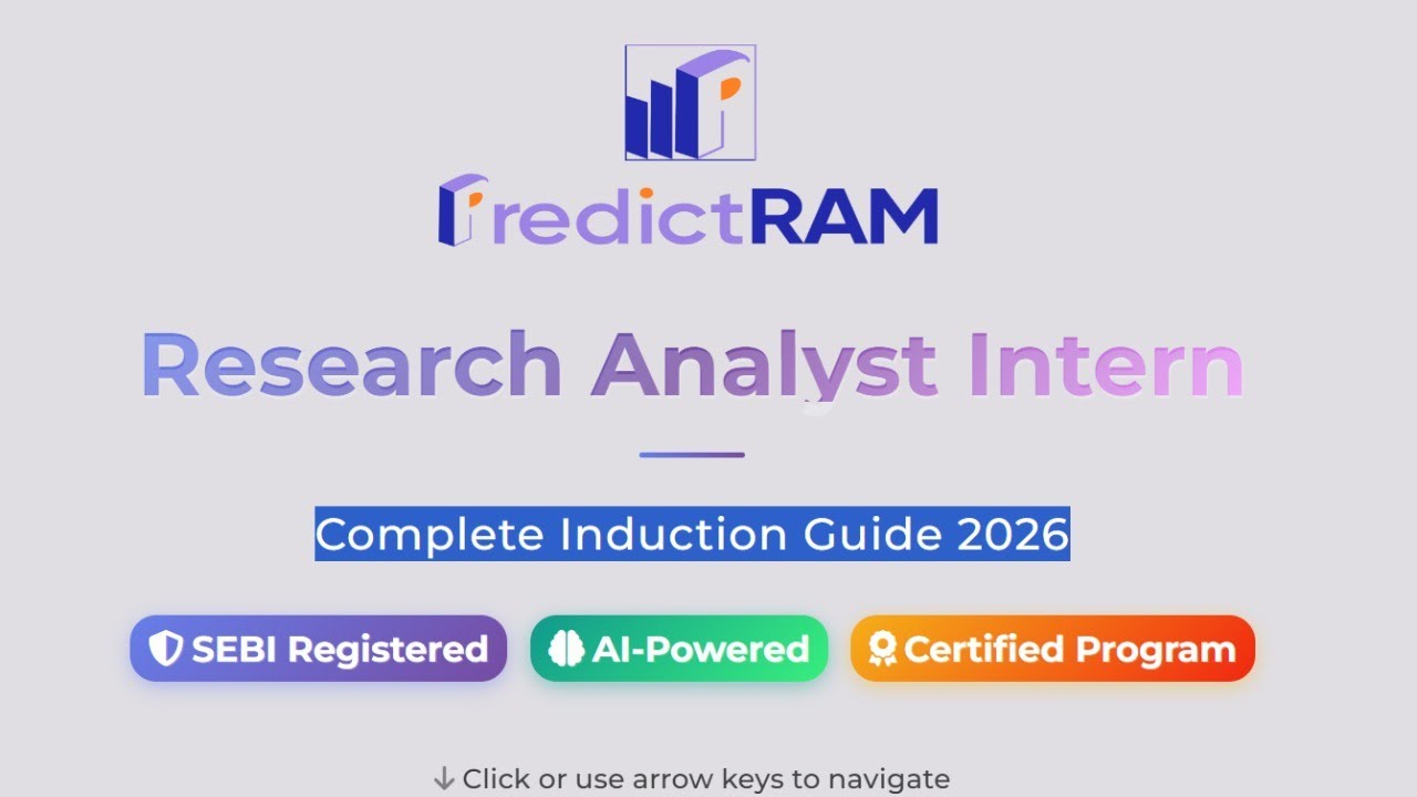 PredictRAM Induction Session Jan 2026