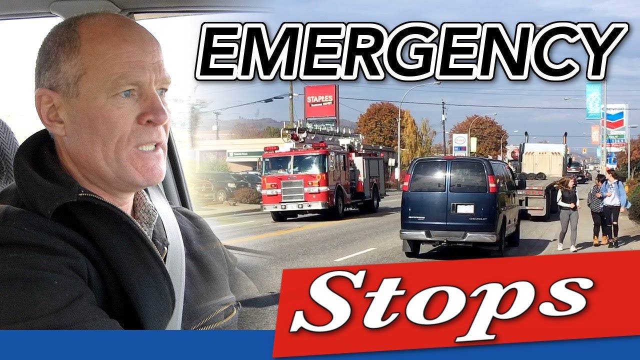 How to Make an Emergency Stop to Pass Your Driver's Test