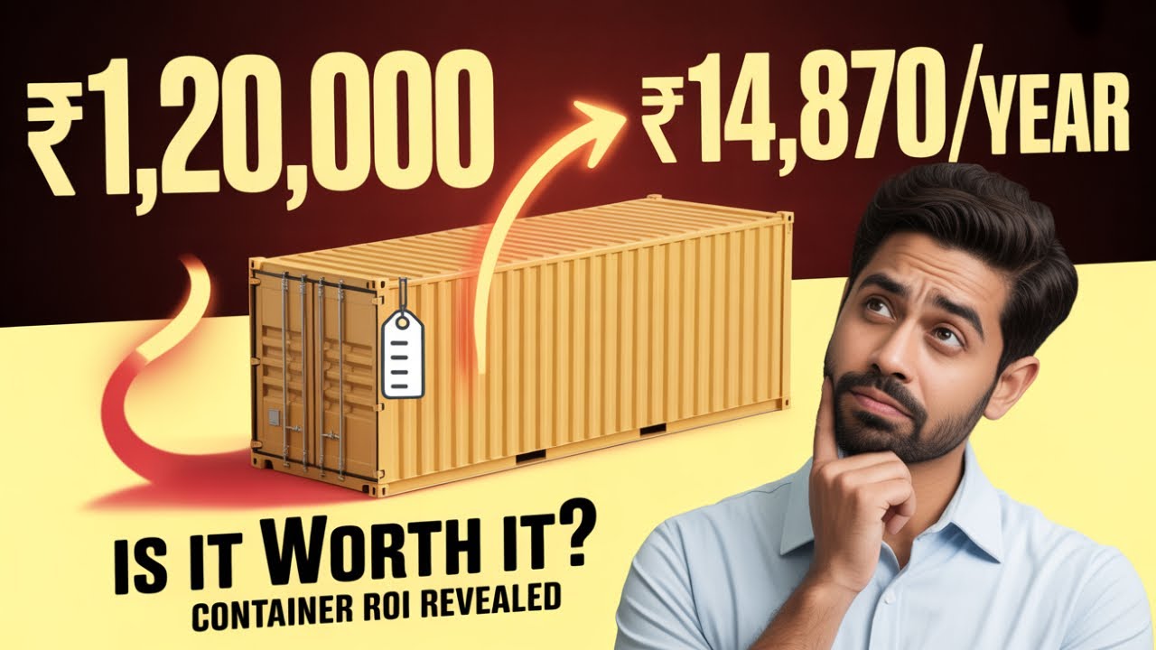 English: How to Start Container Leasing Business in India (Full Guide + ROI Breakdown)