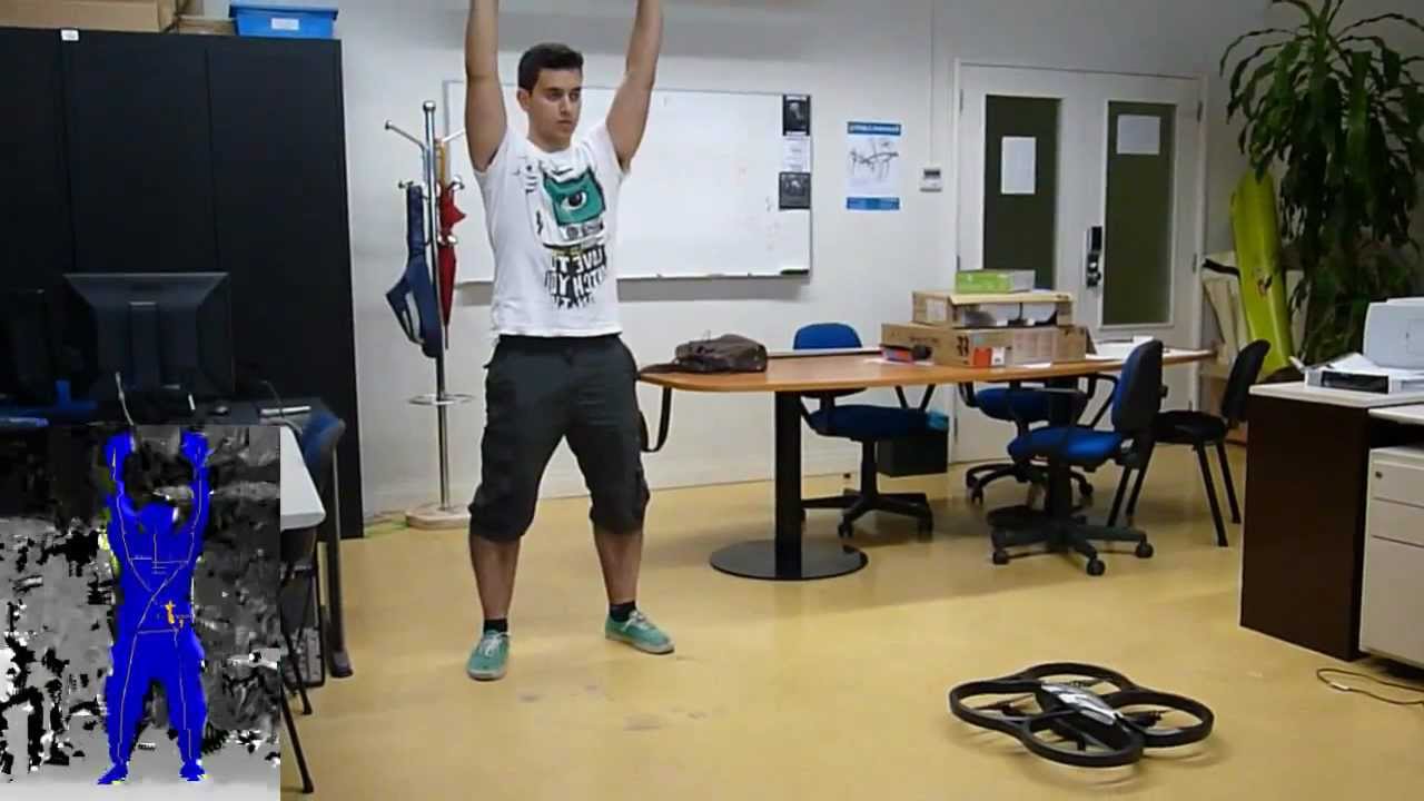 Kinect PC controller with pose learning and detection - short version