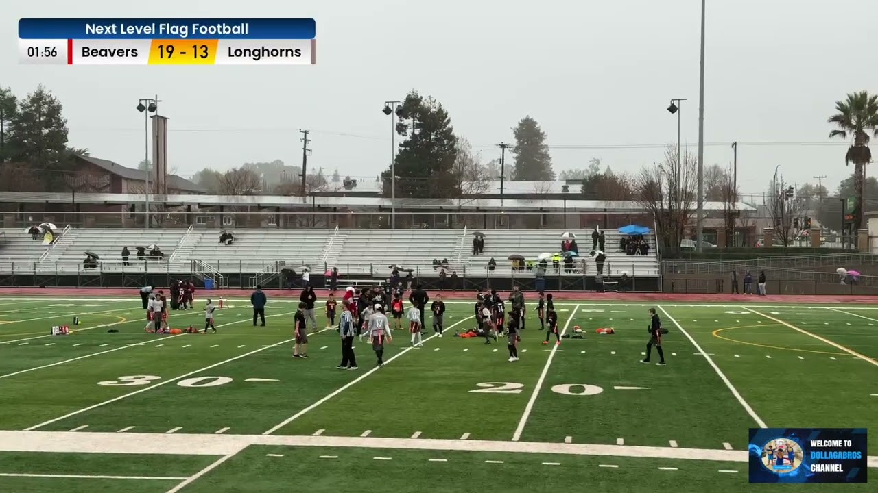 Lucas Beavers vs Longhorns - Next Level Flag Football - 01/04/26