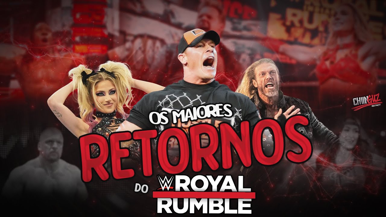 os MELHORES RETORNOS do ROYAL RUMBLE na WWE !!!