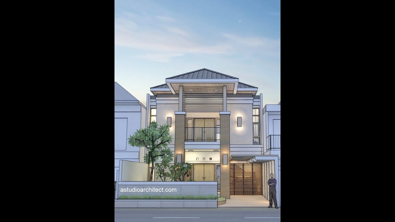 Rumah konvensional di lahan 9x15m2