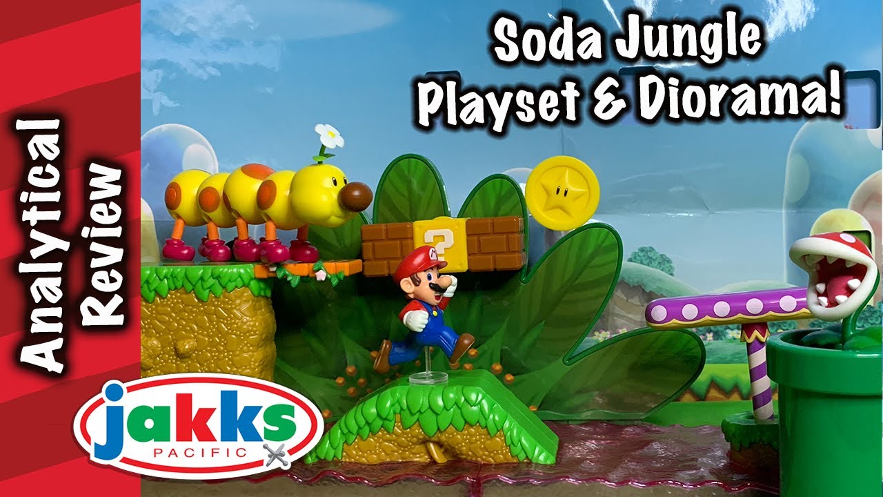 Обзор игрового набора Super Mario Soda Jungle