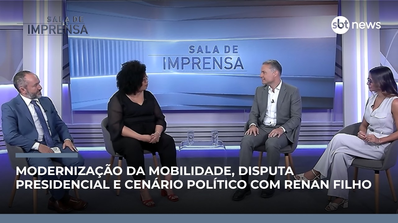 Modernização da mobilidade, disputa presidencial e política com Renan Filho | Sala de Imprensa #11
