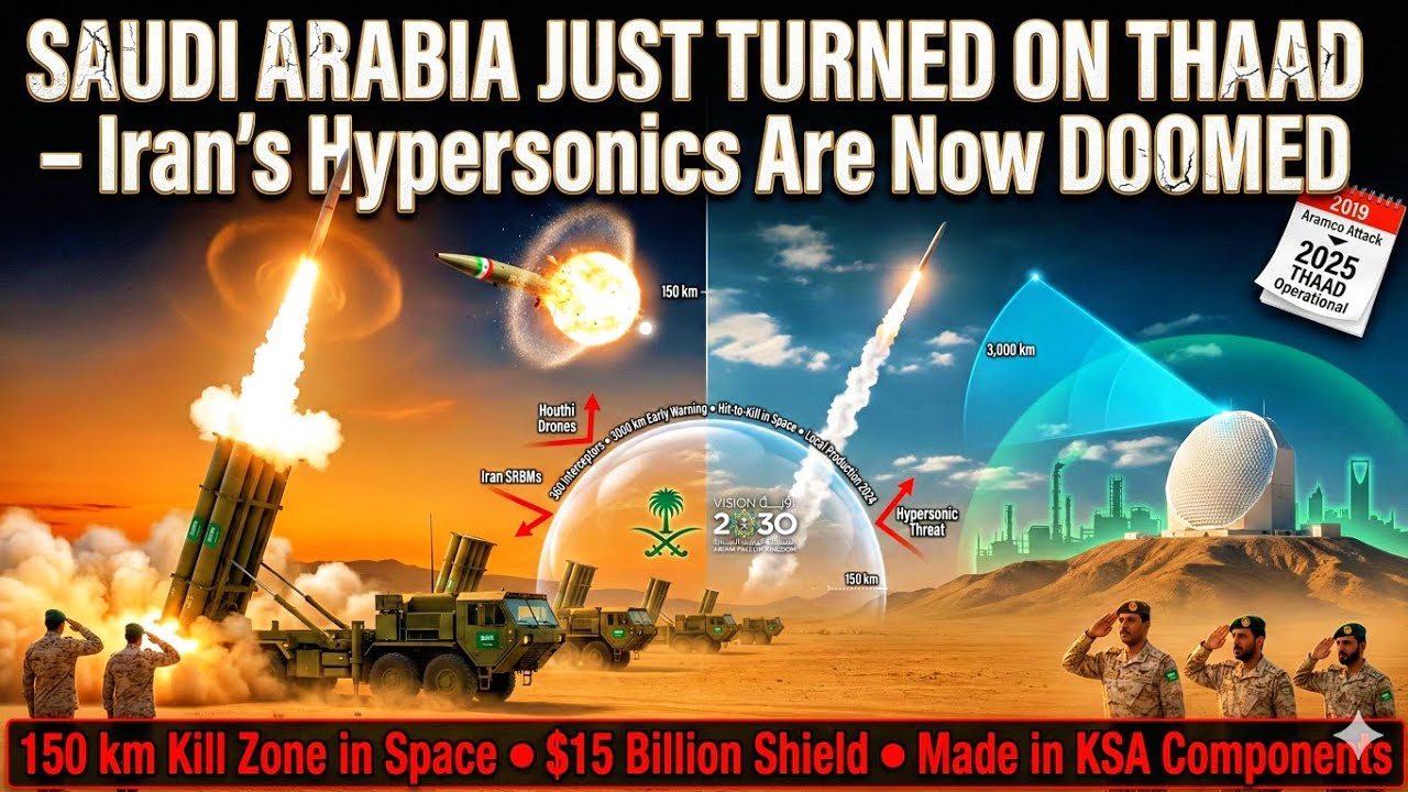 “Saudi Arabia’s $15B Missile Shield: The THAAD System That’s Changing Gulf Power”
