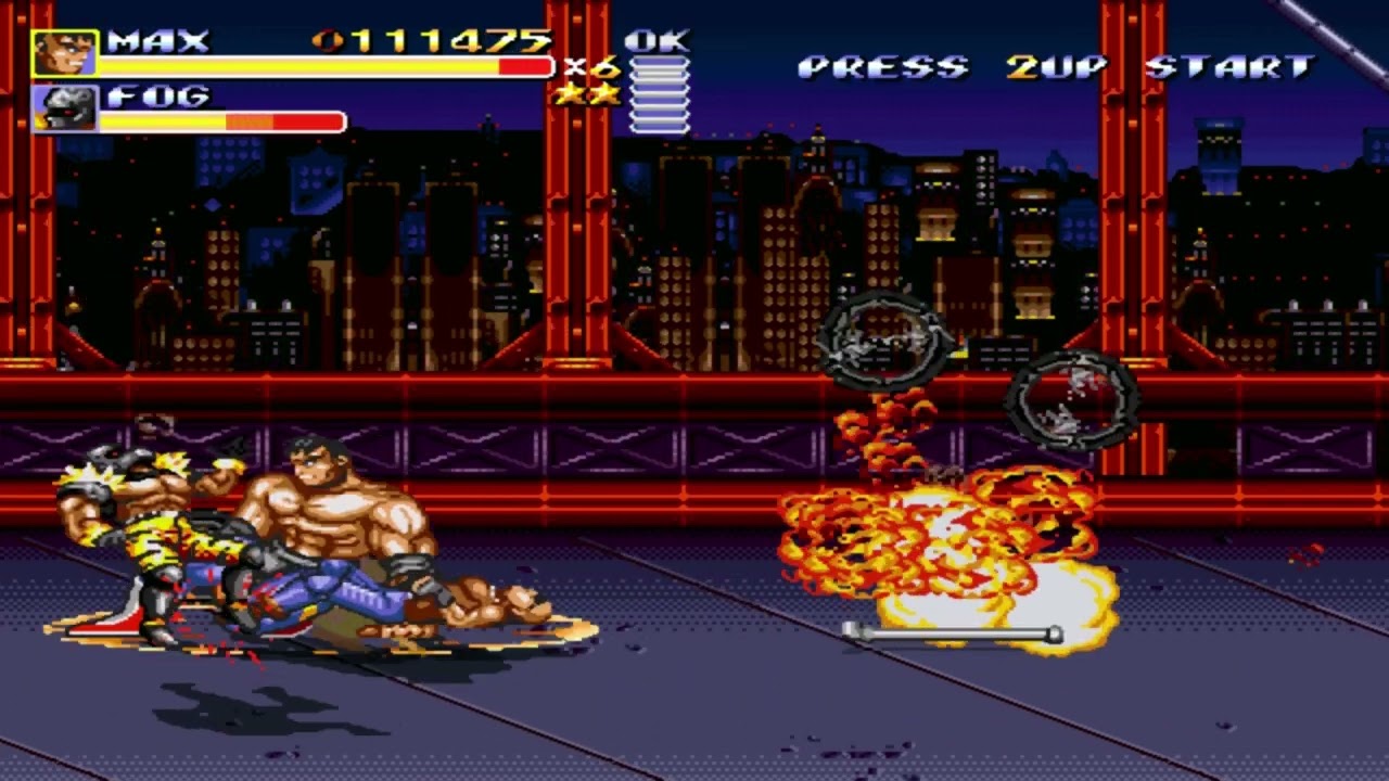 Streets Of Rage Remake SOR2 Route