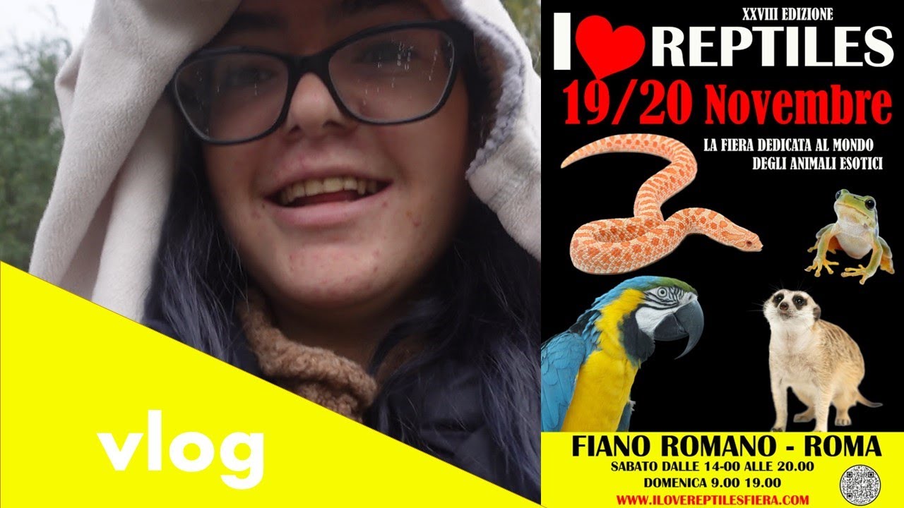 vlog I love reptiles fiera fiano romano 2022