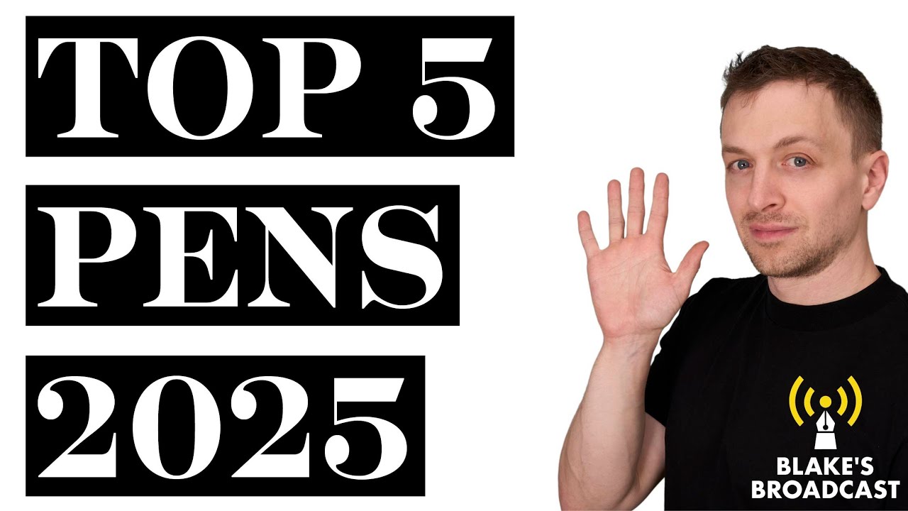 Топ-5 перьевых ручек 2025 года (4K)