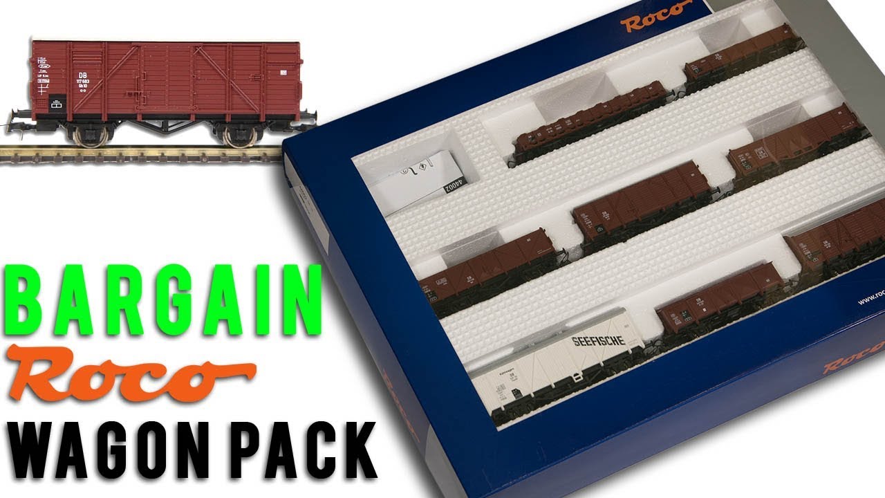 Bargain Roco Train Pack Unboxing & Review