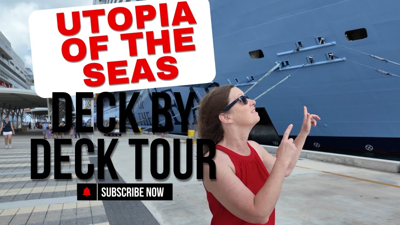 Royal Caribbean's Utopia of the Seas Deck by Deck Tour Skipping Room only Decks