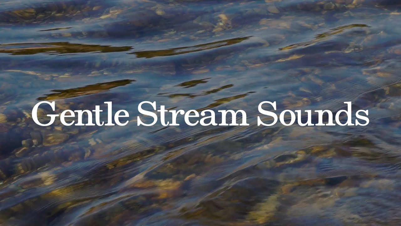 Gentle Stream Sounds for Meditation and Stress Relief: Find Your Inner Harmony